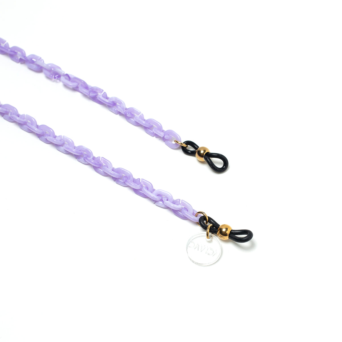Mini Lilac Acrylic Eye Glass Chain