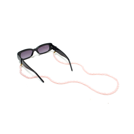 Mini Pink Acrylic Eye Glass Chain